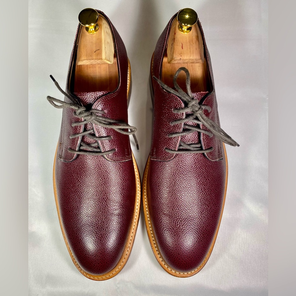 Bostonian Somerville Goodyear Welted Tumbled Leather Low Derby Men’s 10.5M